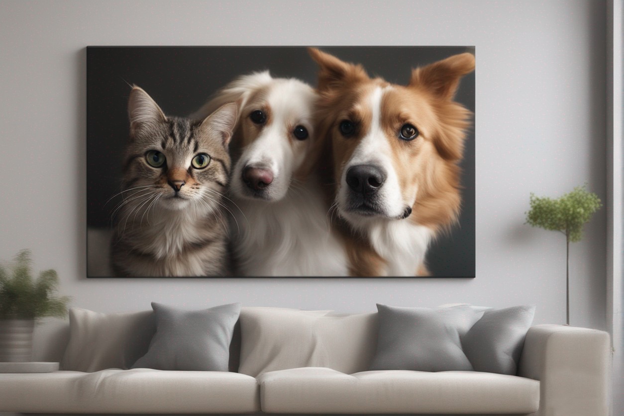 Best Pet Portraits on Canvas